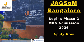JAGSOM Bangalore Begins Phase 2 MBA Admission 2026; Apply Now @jagsom.edu.in